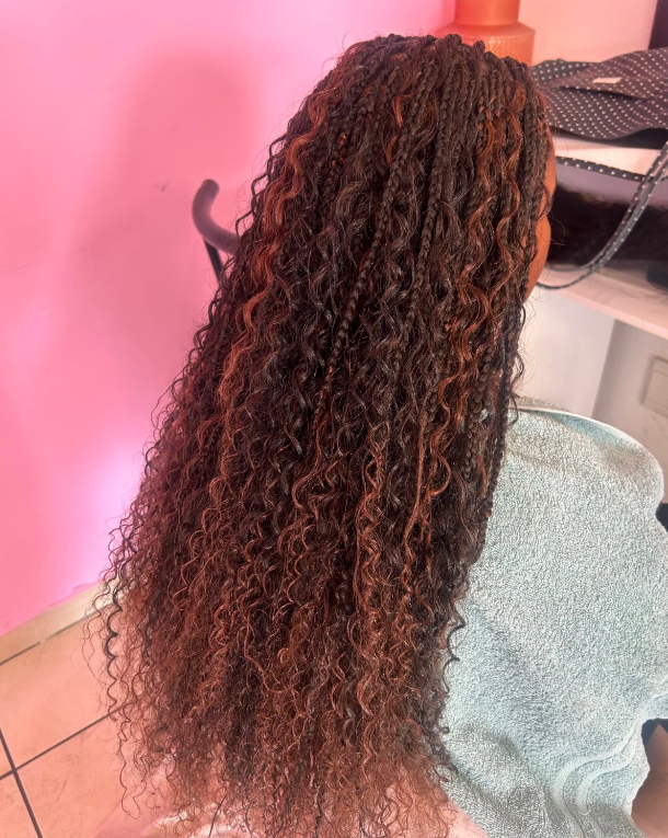 Goddess Braids at Magic Fingers Beauty in Paulshof, Sandton